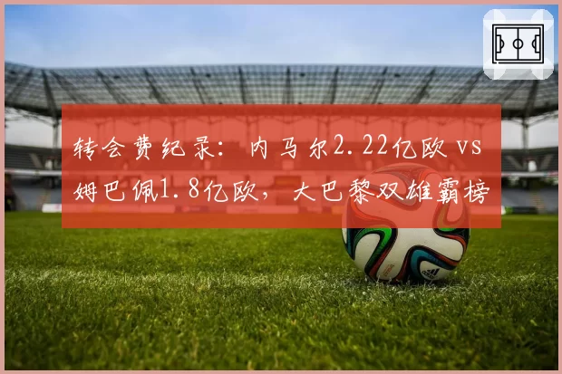 转会费纪录：内马尔2.22亿欧 vs 姆巴佩1.8亿欧，大巴黎双雄霸榜